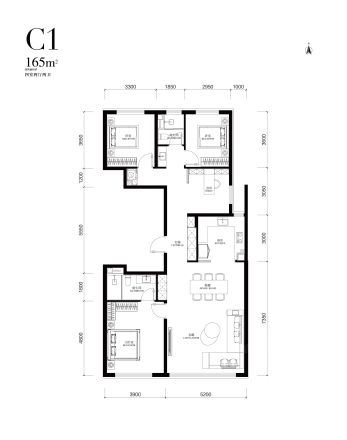 中海·京華玖序户型图