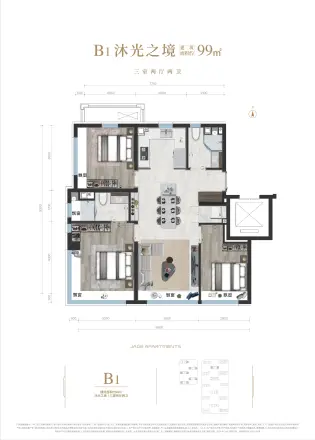 京熙润府户型图