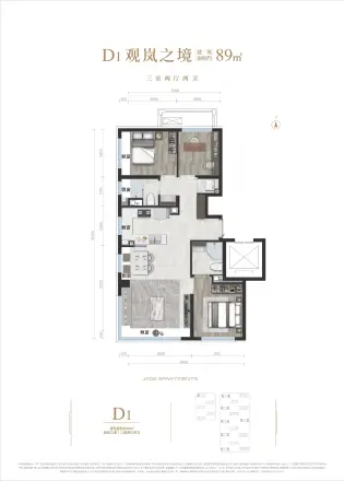 京熙润府户型图