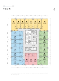 鄂尔多斯大厦|雲玺1室1厅1卫建面87.61㎡