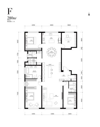 中海·京華玖序户型图