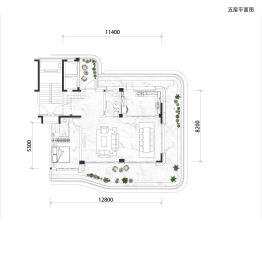 世园润府4室2厅1厨4卫建面236.0㎡