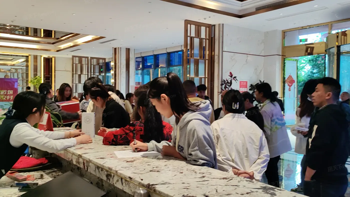 乐至德源·龙湖城邦A区活动现场