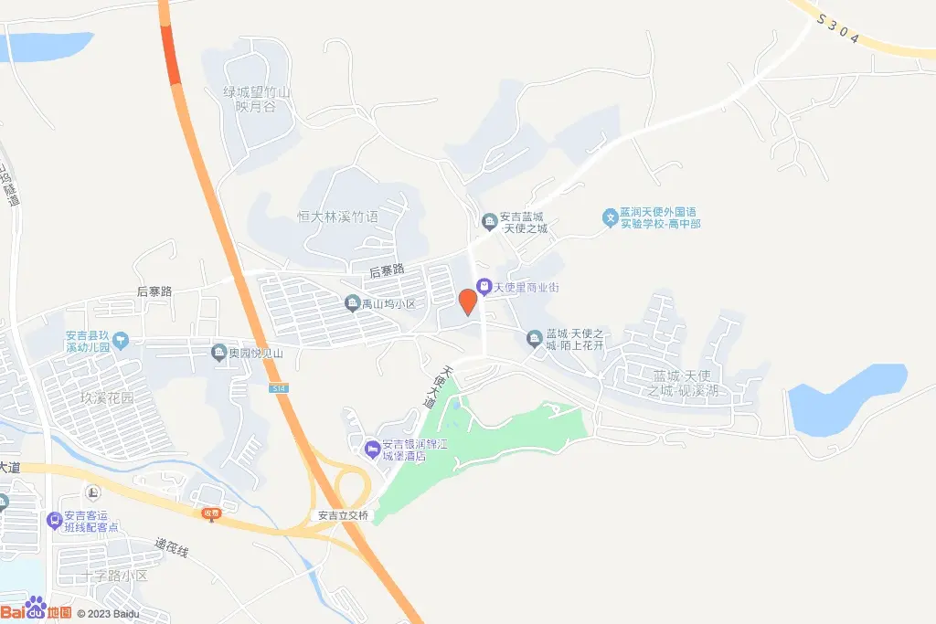 天使之城溪上锦棠交通图