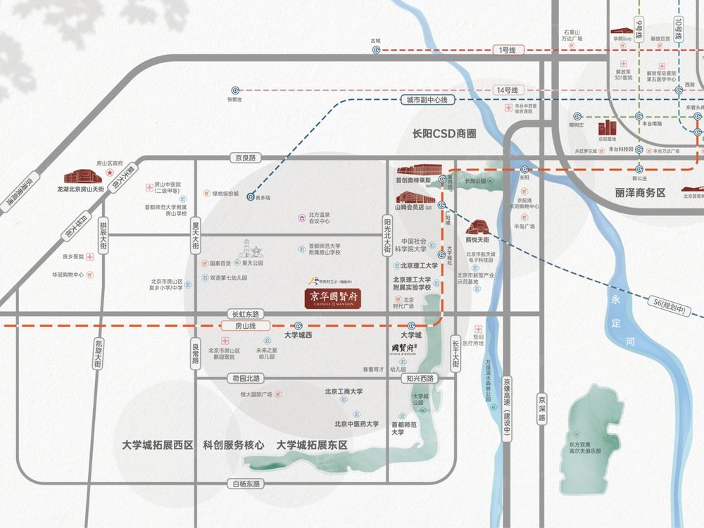小区相关图