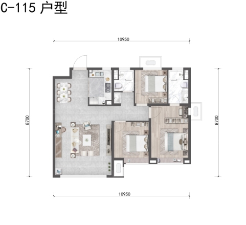 中国铁建·滨海梧桐