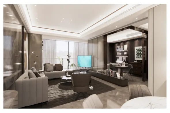 山水·悦江南样板间