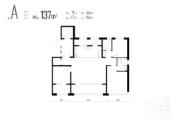 蓝天·博识雅苑3室2厅1厨2卫建面135.00㎡