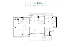 中建·未来方洲4室2厅1厨2卫建面142.0㎡