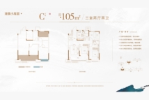 海信墨香居C 105平3室2厅2卫