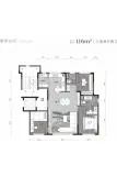 新区发展·缦云四季116平户型