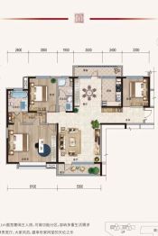 紫御天成苑3室2厅1厨2卫建面192.85㎡