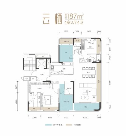希望绿城江屿湖户型图