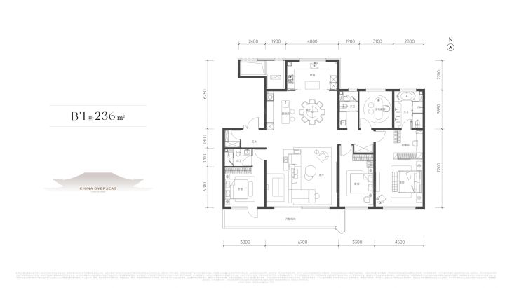 中海·長安玖章户型图