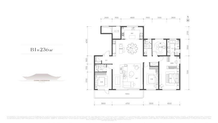 中海·長安玖章户型图