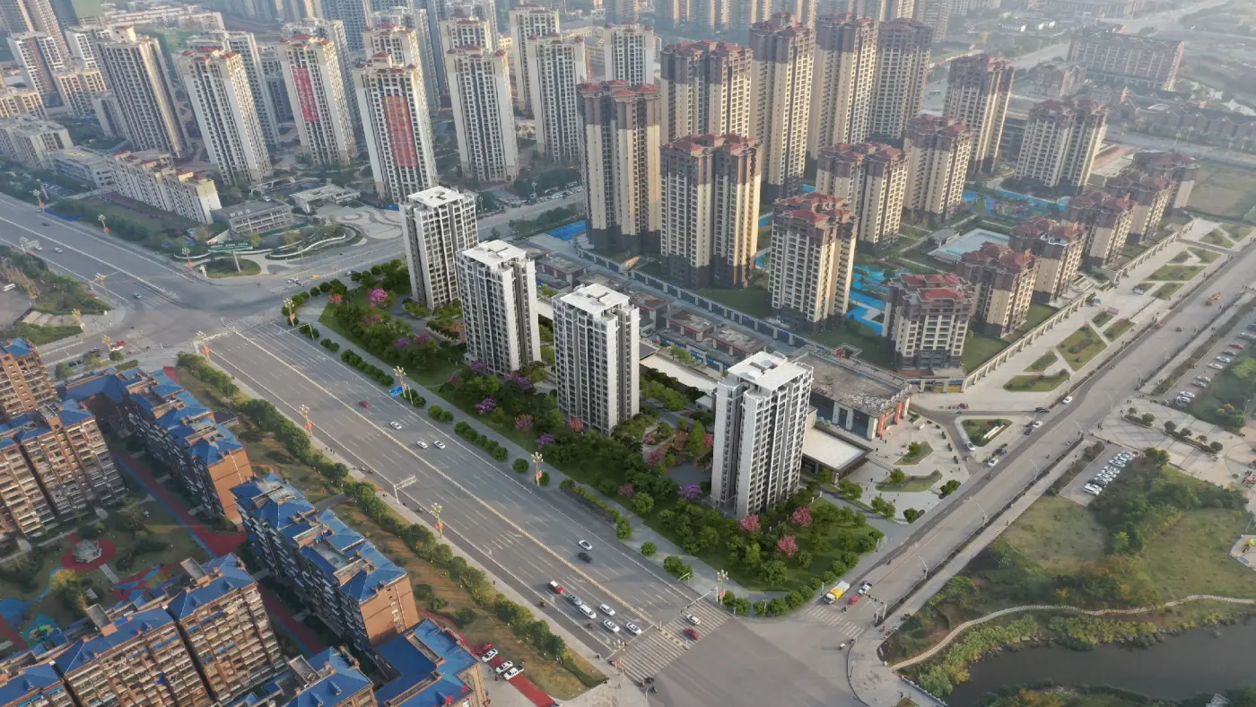 龙鑫永诚绿岛效果图
