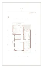 山海同湾5室4厅1厨5卫建面322.0㎡