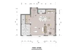 银滩小镇3室4厅1厨4卫建面178.0㎡