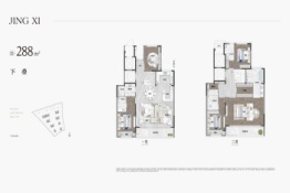 五潨泾澄院4室3厅2厨5卫建面288.00㎡