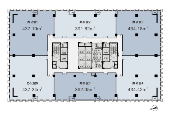 楼栋平面图