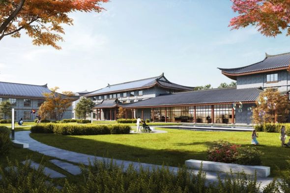 五粮液华西青城山国际康养中心效果图