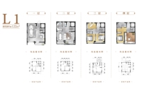 L1户型图122平