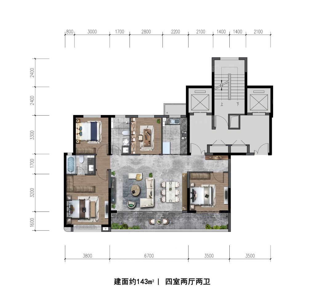 户型图2/2
