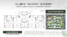 四川邦泰·璟和朗月143平米户型