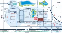 泽信渤龙云筑·书院区位图