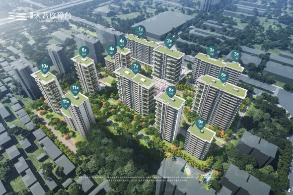 鹏渤天著玖璋台效果图