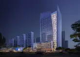 项目效果图 立面