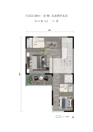 中华郡荆山居5室2厅1厨5卫建面252.58㎡