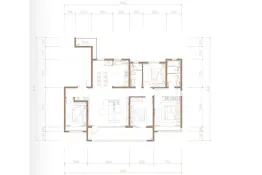 森林公园4室2厅1厨2卫建面167.0㎡