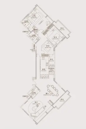 凯旋新世界户型图