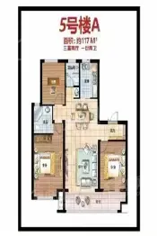 易华名都4室2厅1厨2卫建面138.5㎡