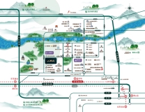 住总山澜赋区位交通图