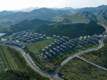 格调石溪航拍图