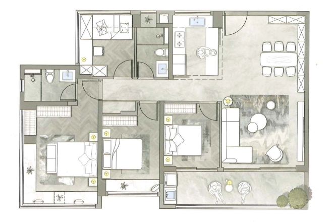 建发缦云户型图
