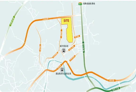 海玉.云璟交通图