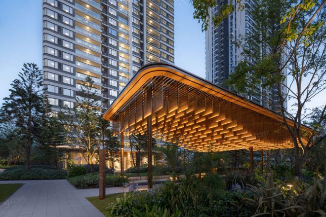 长嘉汇朗峯实景图