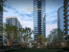 观音桥商圈,香港置地品质大平层,星空顶