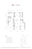 北京城建·国誉颂B1户型