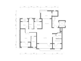 金茂璞逸丰宜4室2厅1厨3卫建面176.0㎡