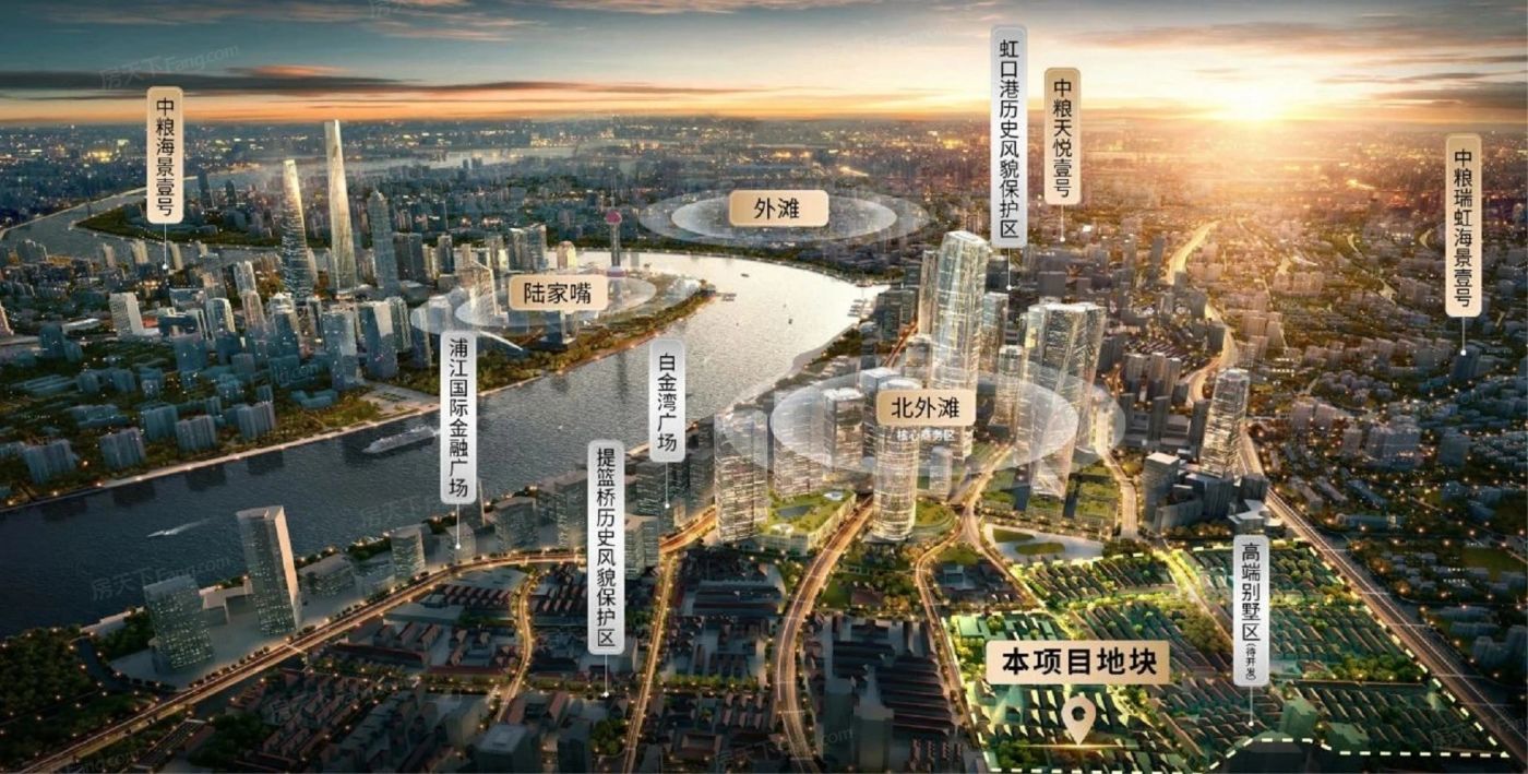 中粮·北外滩壹号图片_样板间图_位置图_装修效果图-上海房天下