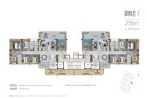 江发·天御湾建面约235㎡偶数层