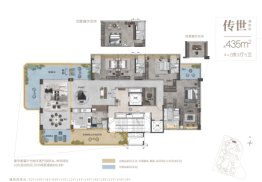 江发·天御湾6室3厅1厨5卫建面434.0㎡