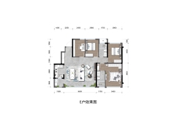 幸福·西山壹号院4室2厅1厨2卫建面122.5㎡