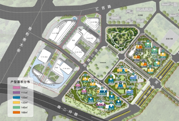 城发投·云和隐秀楼栋平面图