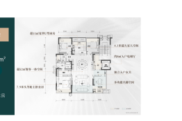 万象春樾和景园[2024]长沙市015号4室2厅1厨2卫建面142.25㎡