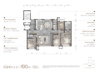洋房190平户型图